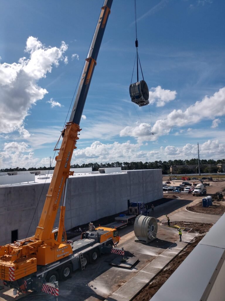 Industrial equipment bearing replacement in the field